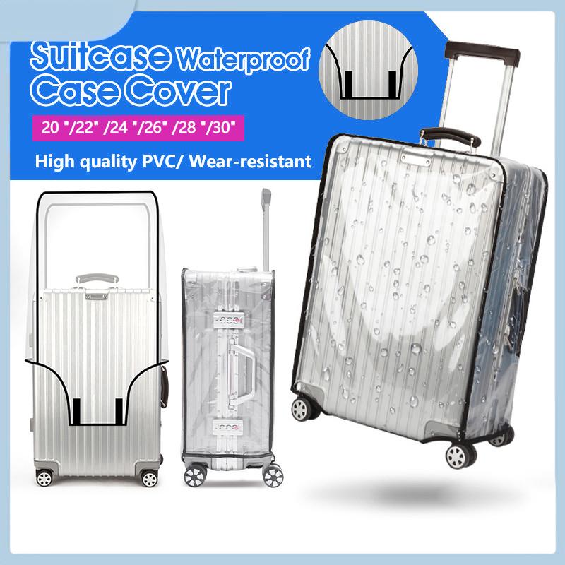 Luggage Protective Cover Transparent - Seyahat Şeffaf Bagaj Kılıfı Su Geçirmez