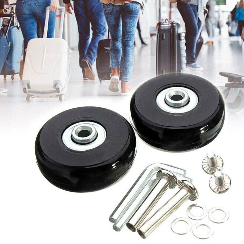 Silent Replacement Luggage Wheels - 57-59MM Kayar Yedek Sessiz Tekerlekler Tamir
