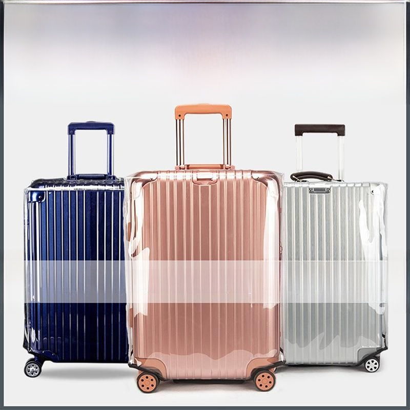 Luggage Protective Cover Transparent - Bagaj için Şeffaf Koruyucu Kılıf Toz
