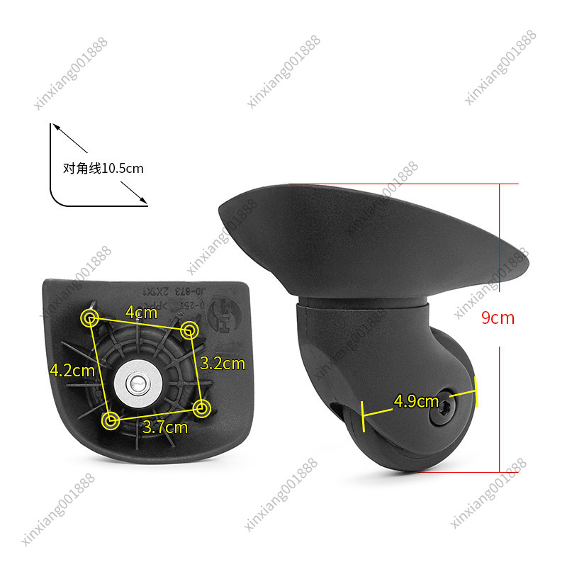 Silent Replacement Luggage Wheels - Samsonite V22 Bagaj Onarım Parçaları JY-102