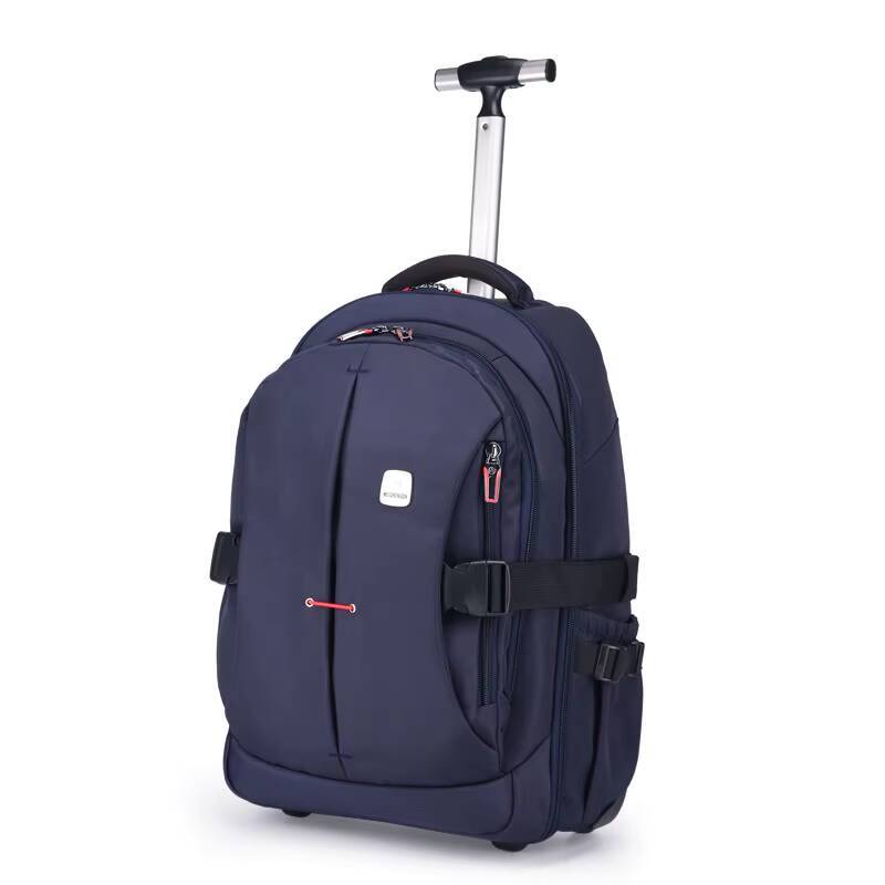 Foldable Rolling Luggage Bag - Tekerlekli Sırt Çantası Tekerlekler Seyahat Banliyö,