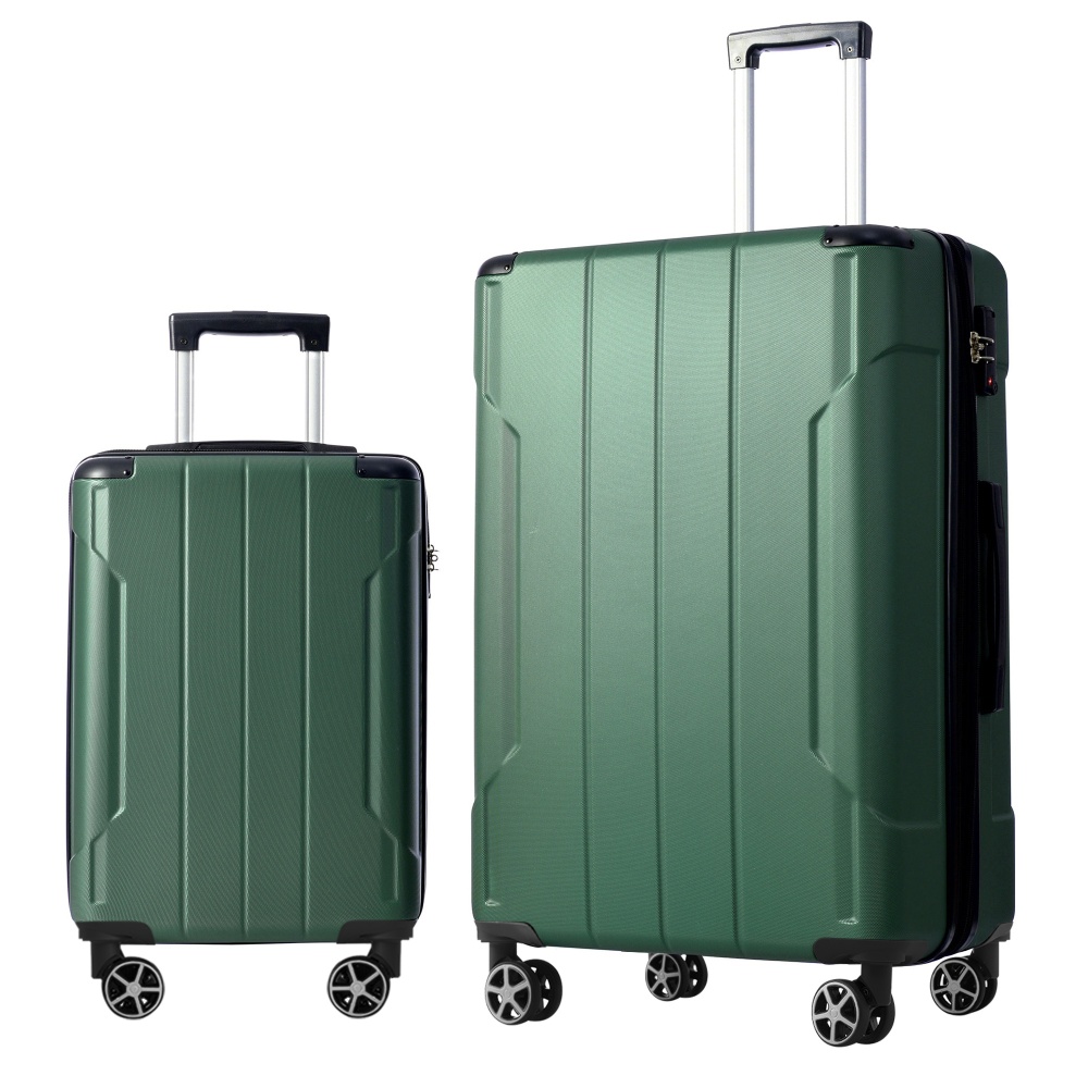 Expandable Hard Shell Luggage Set - 2 Parçalı Genişletilebilir Sert Kabuklu ABS