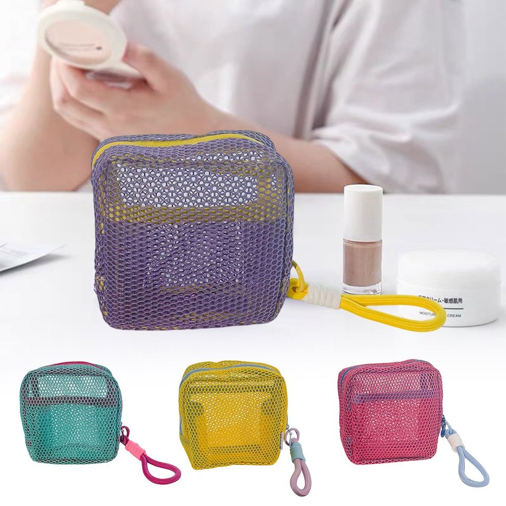 Cosmetic Bags - Yeni Dopamin Renkli Saklama Çantası Büyük