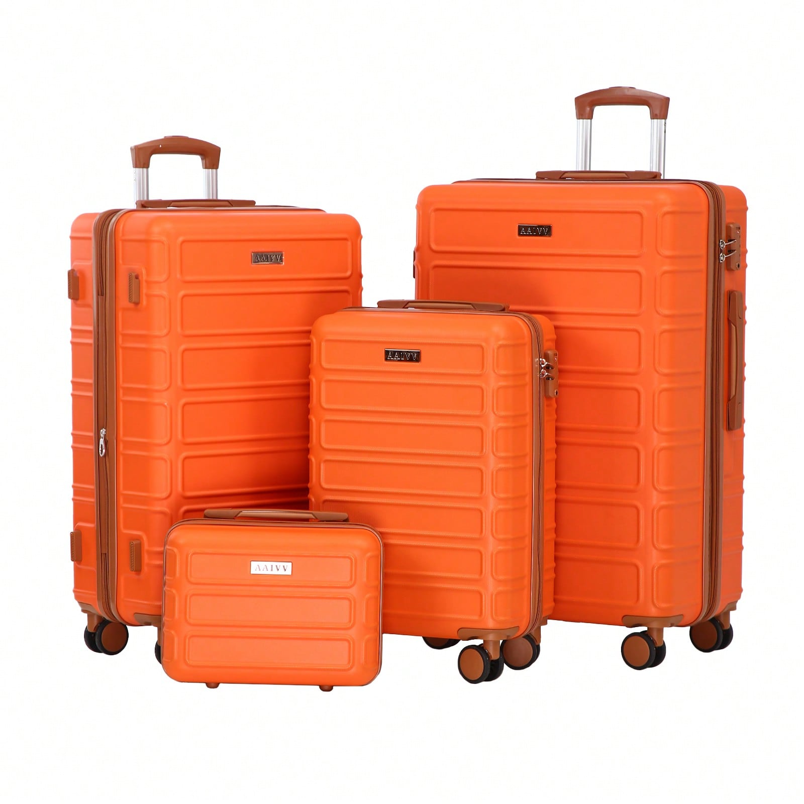 Expandable Hard Shell Luggage Set - 4'ü 1 Arada Genişletilebilir ABS Bagaj