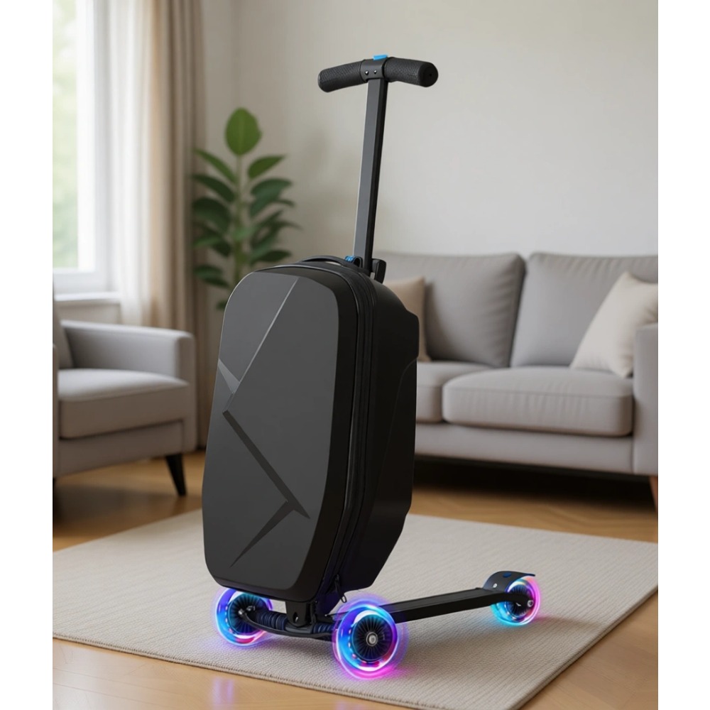 Kids Ride On Suitcase Scooter - Çocuklar için Scooter Valizi: Hafif Katlanabilir