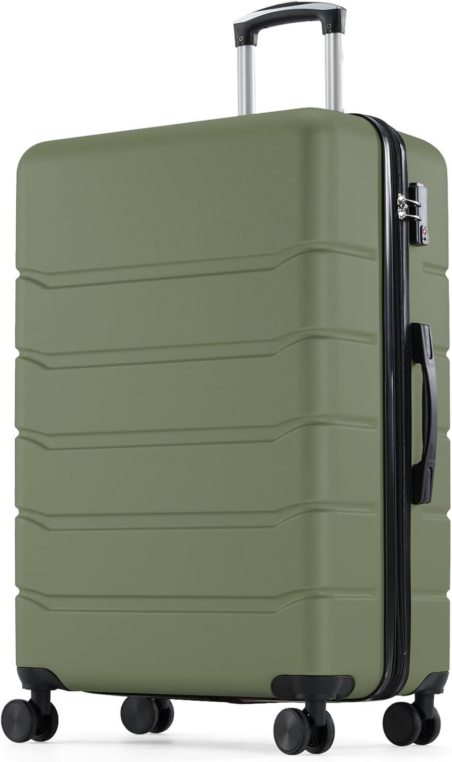 Expandable Hard Shell Luggage Set - 28 İnç El Bagajı, Çift Döner