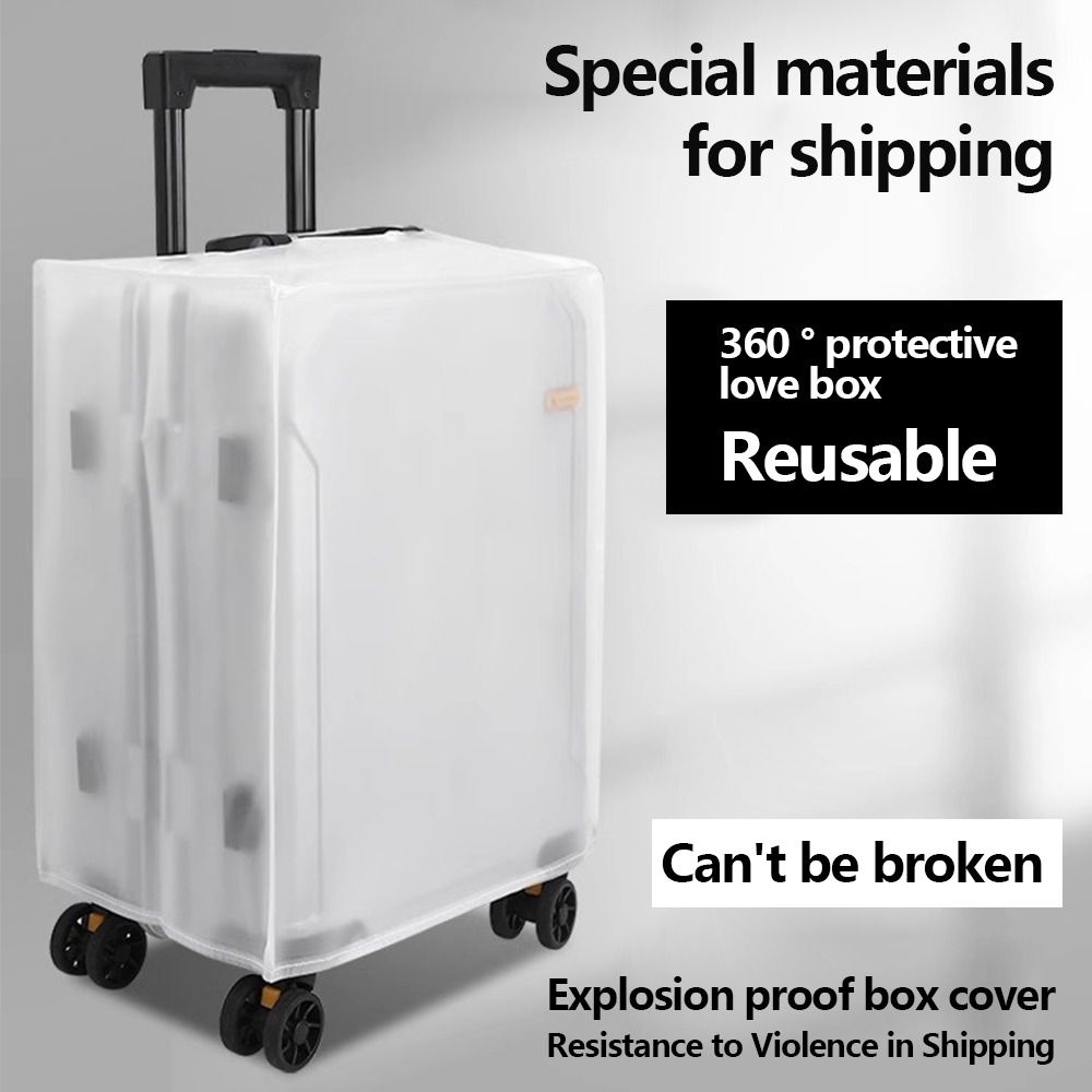 Waterproof Suitcase Cover Protector - Yeni Buzlu Bagaj Koruyucu Kılıf Toz