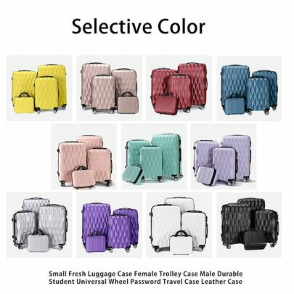 Expandable Hard Shell Luggage Set - 2 Parçalı Bagaj Seti 14 inç