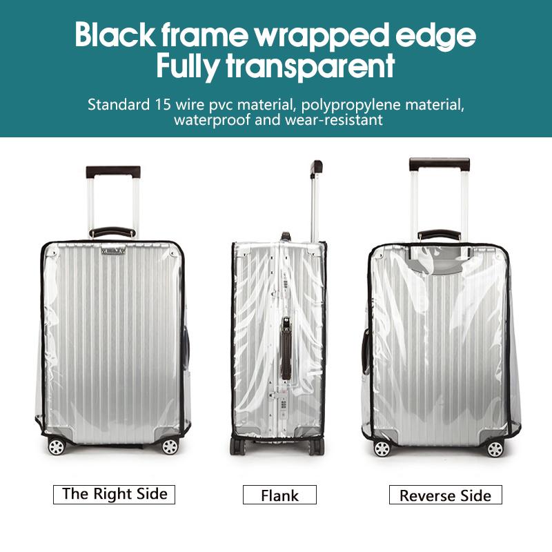 Luggage Protective Cover Transparent - Sıcak Fırsat Seyahat Şeffaf Bagaj Örtüsü