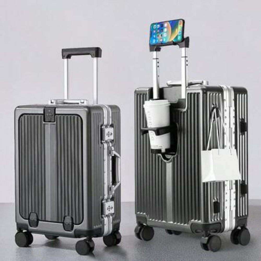 Aluminum Frame Carry On Luggage - 20 İnç Sert Kabuklu Kabin Boy