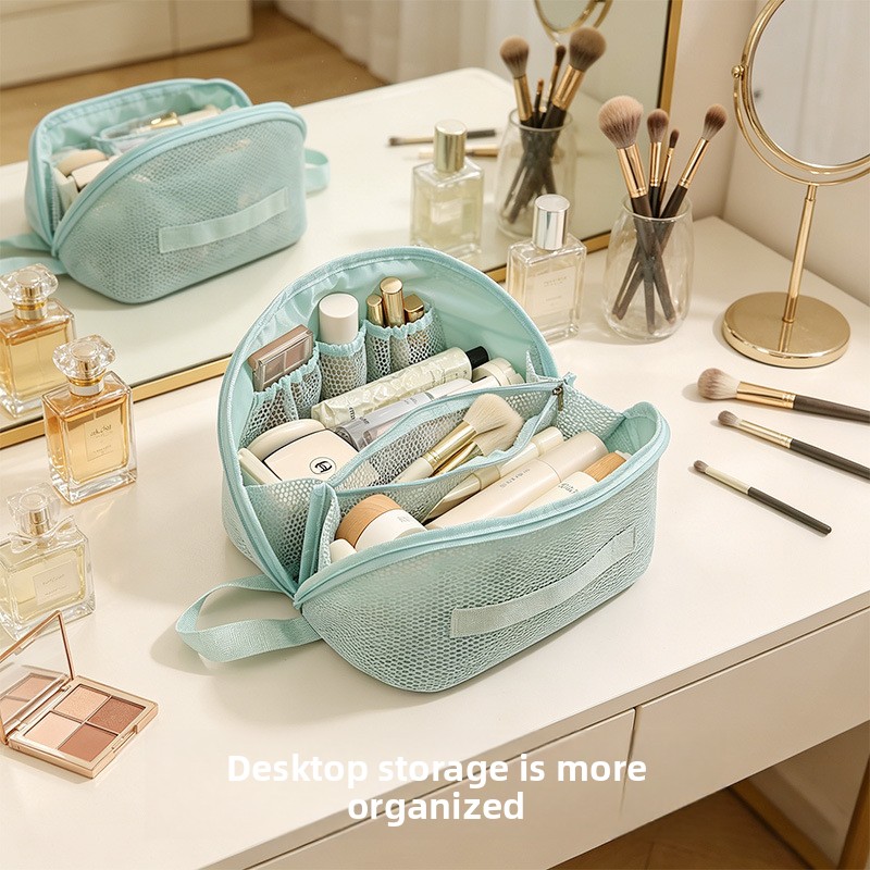 Cosmetic Bags - Yeni Gelen File Kozmetik Çantası Geniş