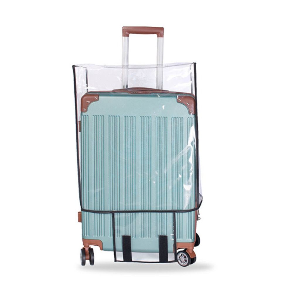 Waterproof Suitcase Cover Protector - PVC Şeffaf Bagaj Kılıfı Su Geçirmez