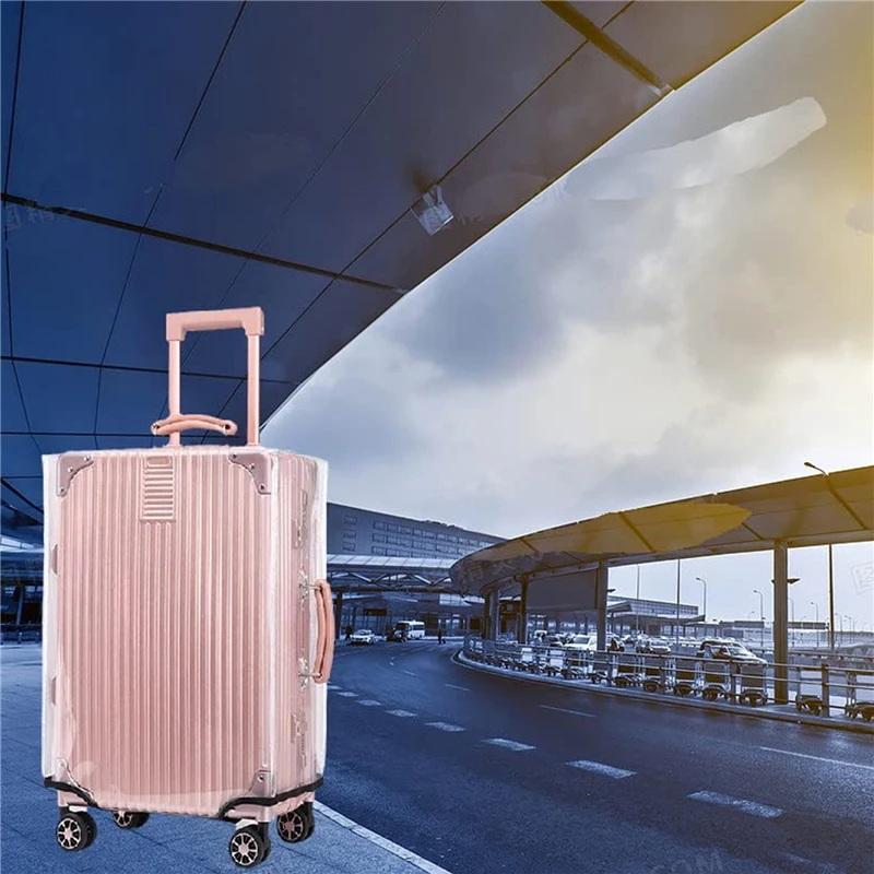 1 adet şeffaf PVC bavul koruyu - Luggage Protective Cover Transparent incelemesi ve fiyatı