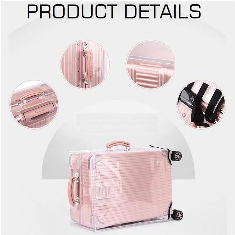 1 adet şeffaf PVC bavul koruyu - Luggage Protective Cover Transparent incelemesi ve fiyatı