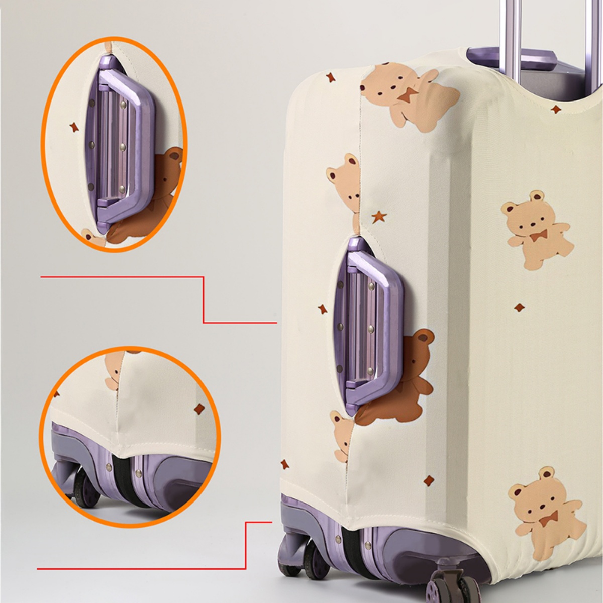 Bagaj Kapağı Koruyucu Elastik  - Waterproof Suitcase Cover Protector incelemesi ve fiyatı