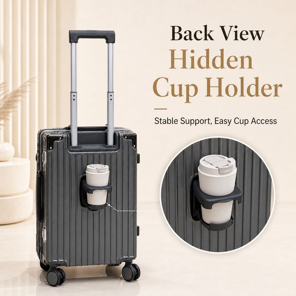 Uçak Taşıma Onaylı Valiz, Alüm - Aluminum Frame Carry On Luggage incelemesi ve fiyatı