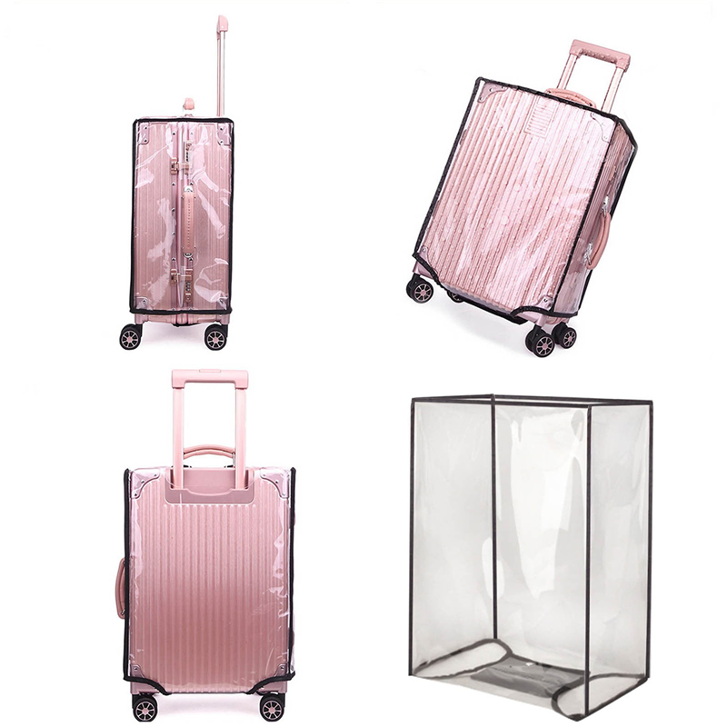 18-30 inç bavul PVC kapak koru - Luggage Protective Cover Transparent incelemesi ve fiyatı