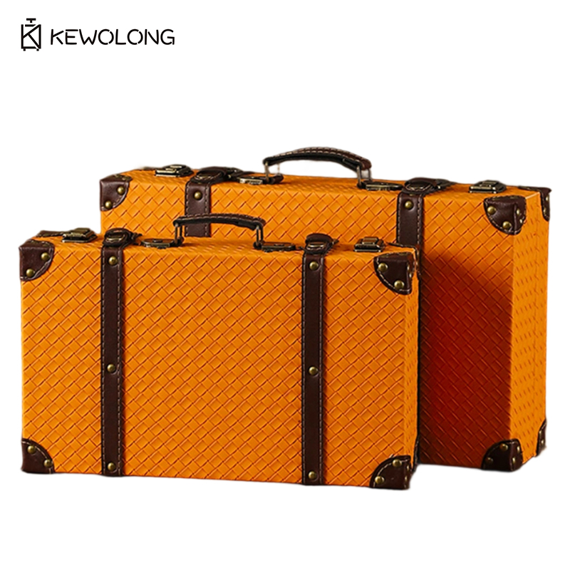 Vintage Avrupa Retro Bavul Sak - Retro Vintage Trunk Suitcase incelemesi ve fiyatı