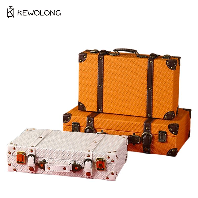 Vintage Avrupa Retro Bavul Sak - Retro Vintage Trunk Suitcase incelemesi ve fiyatı