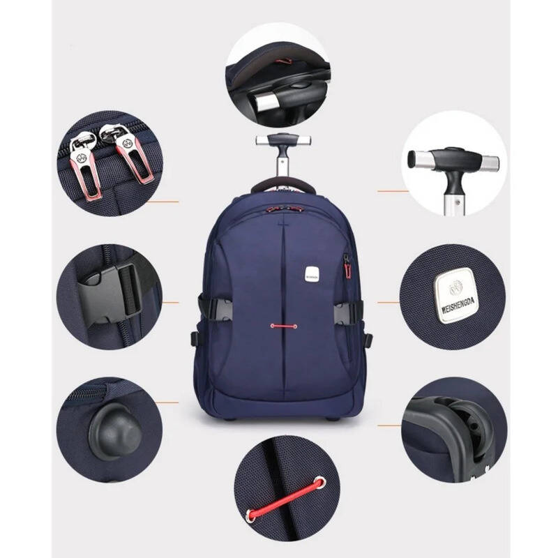 Tekerlekli Sırt Çantası Tekerl - Foldable Rolling Luggage Bag incelemesi ve fiyatı
