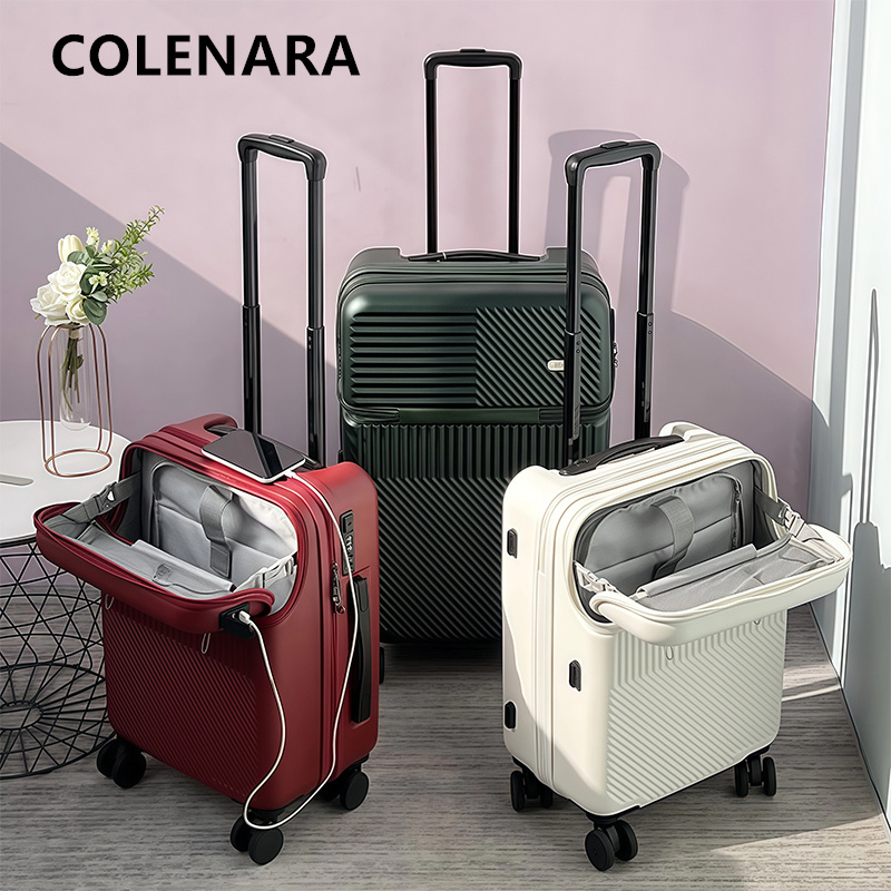 COLENARA Şarjlı Bagaj Ön Açılı - Front Opening Laptop Luggage 24 Inch incelemesi ve fiyatı