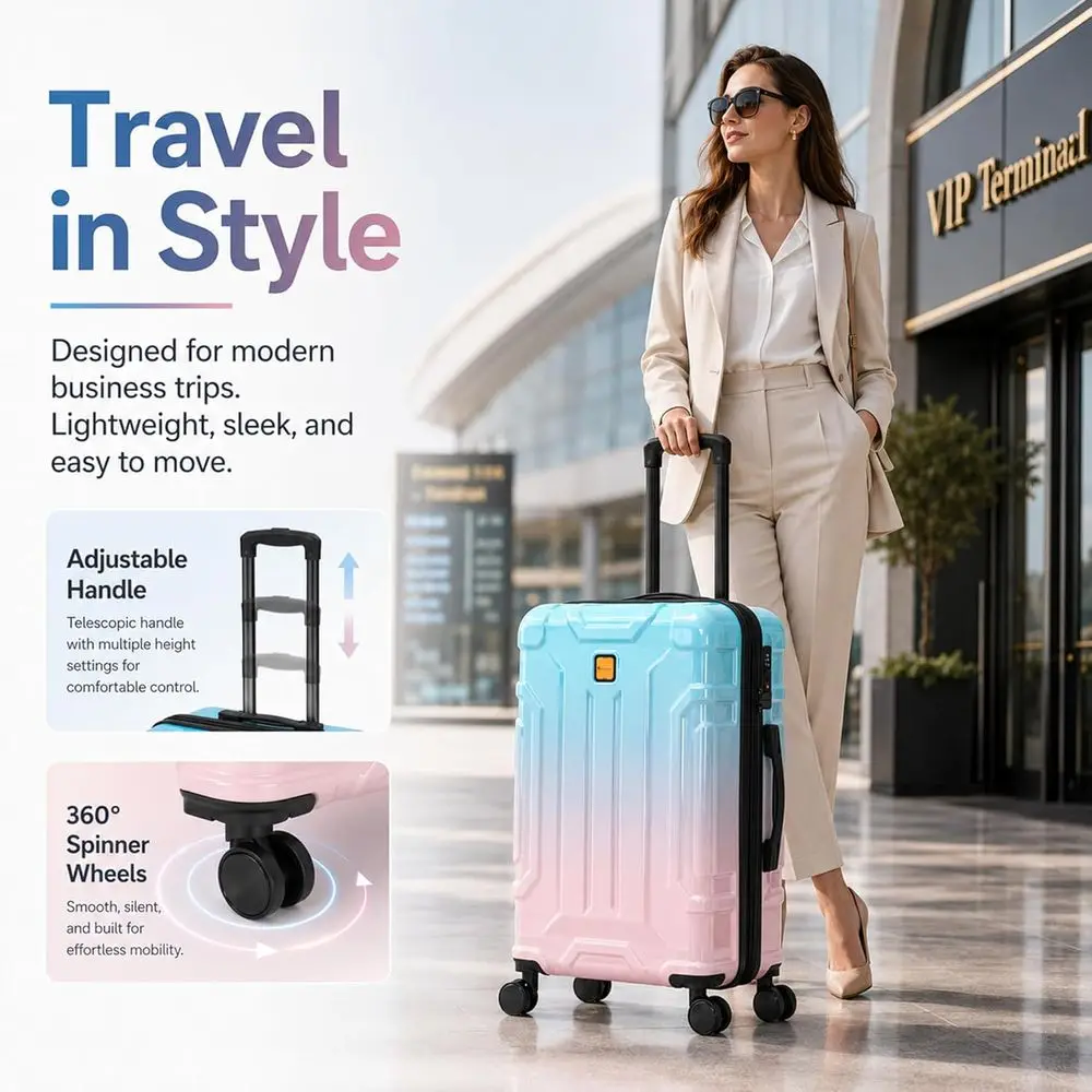 5 Parçalı Sert Valiz Seti, 20/ - Expandable Hard Shell Luggage Set incelemesi ve fiyatı