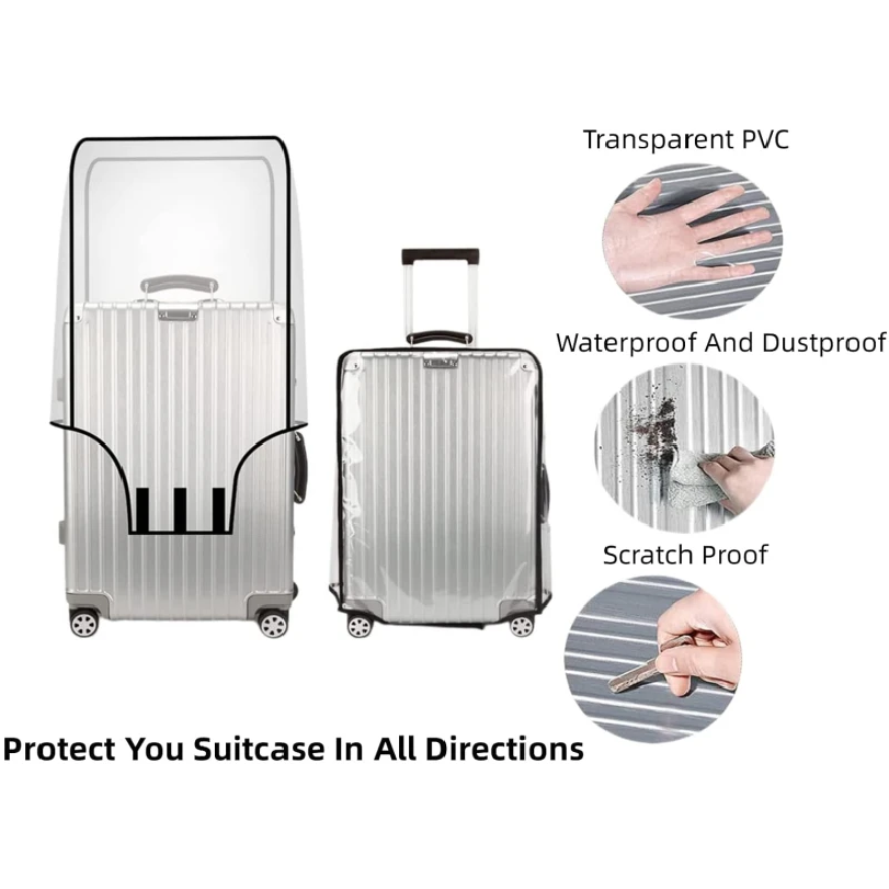 Yeni 20-30 inç Bagaj Kapağı Şe - Waterproof Suitcase Cover Protector incelemesi ve fiyatı
