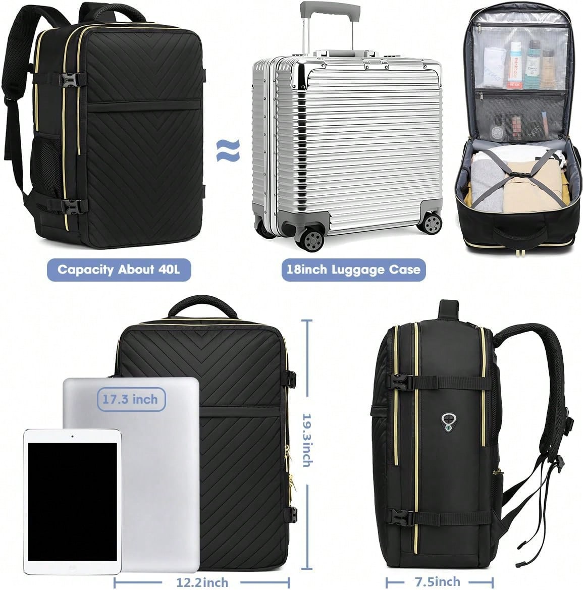Büyük Boy Seyahat Sırt Çantası - Luggage incelemesi ve fiyatı