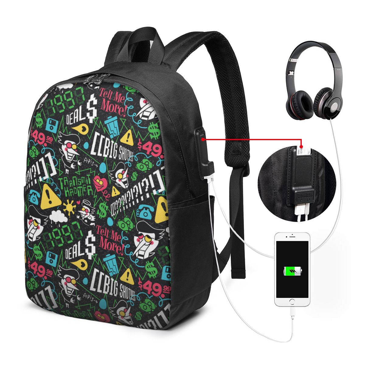 Deltarune SPAMTON G Sırt Çanta - Backpacks incelemesi ve fiyatı
