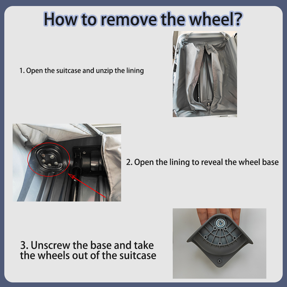 HINOMOTO HRD02 için uygun Evre - Silent Replacement Luggage Wheels incelemesi ve fiyatı