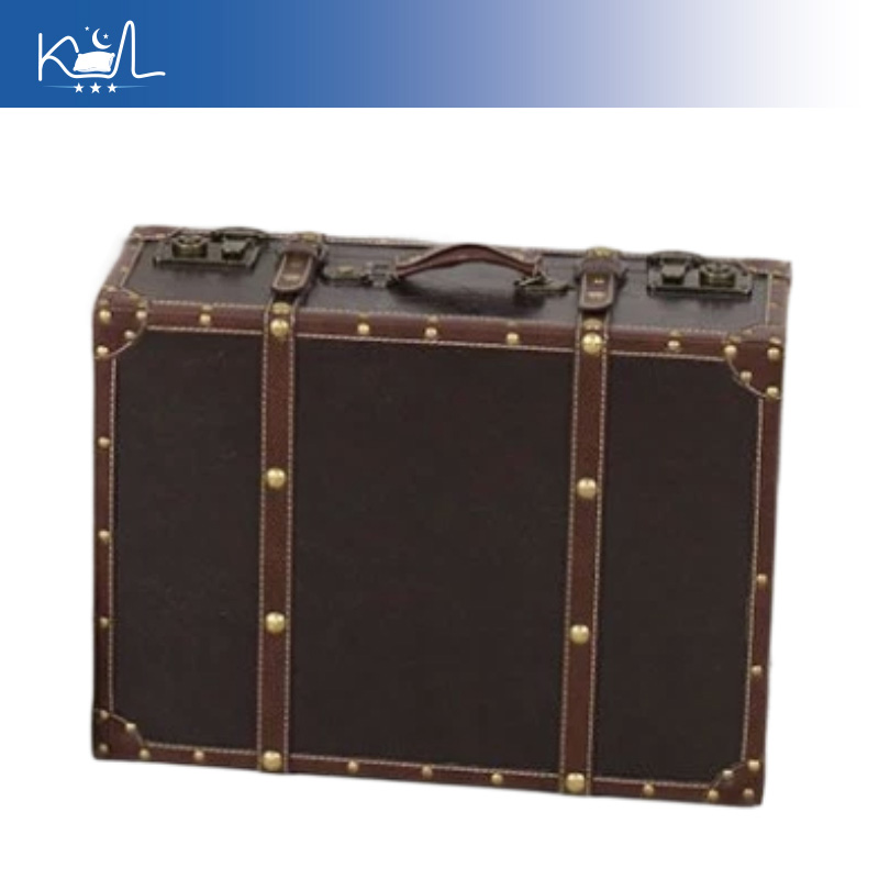Vintage Kahverengi Dekoratif B - Retro Vintage Trunk Suitcase incelemesi ve fiyatı