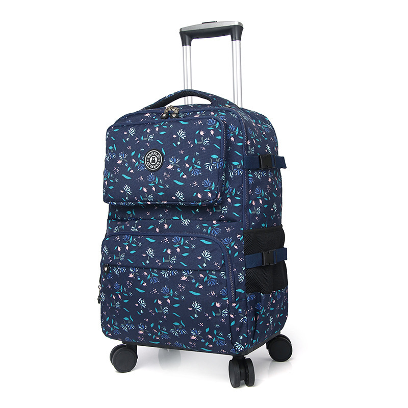 Kadınlar seyahat arabası bavul - Foldable Rolling Luggage Bag incelemesi ve fiyatı