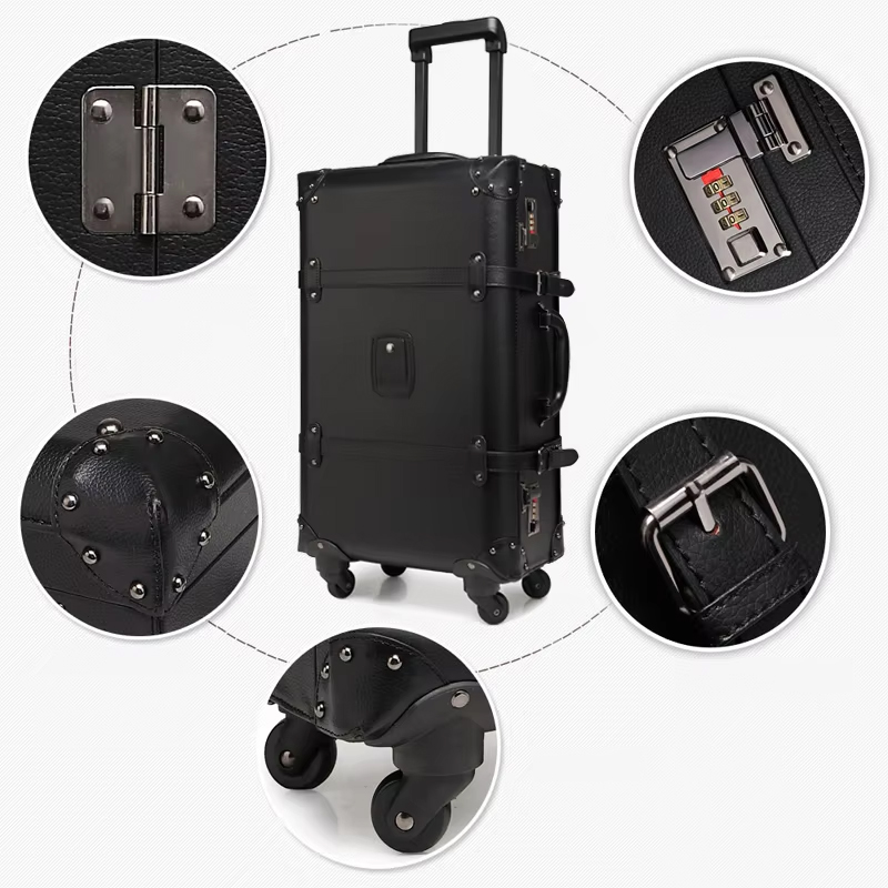 Yeni Retro Haddeleme Bagaj Spi - Retro Vintage Trunk Suitcase incelemesi ve fiyatı