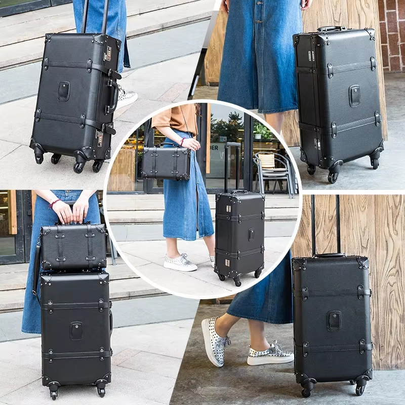 Yeni Retro Haddeleme Bagaj Spi - Retro Vintage Trunk Suitcase incelemesi ve fiyatı