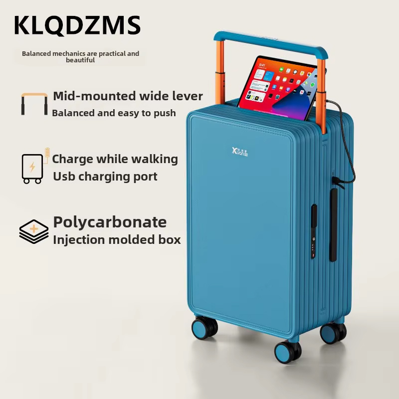 KLQDZMS Bagaj ABS+PC Biniş Kut - Spinner Wheel Rolling Suitcase 20 Inch incelemesi ve fiyatı