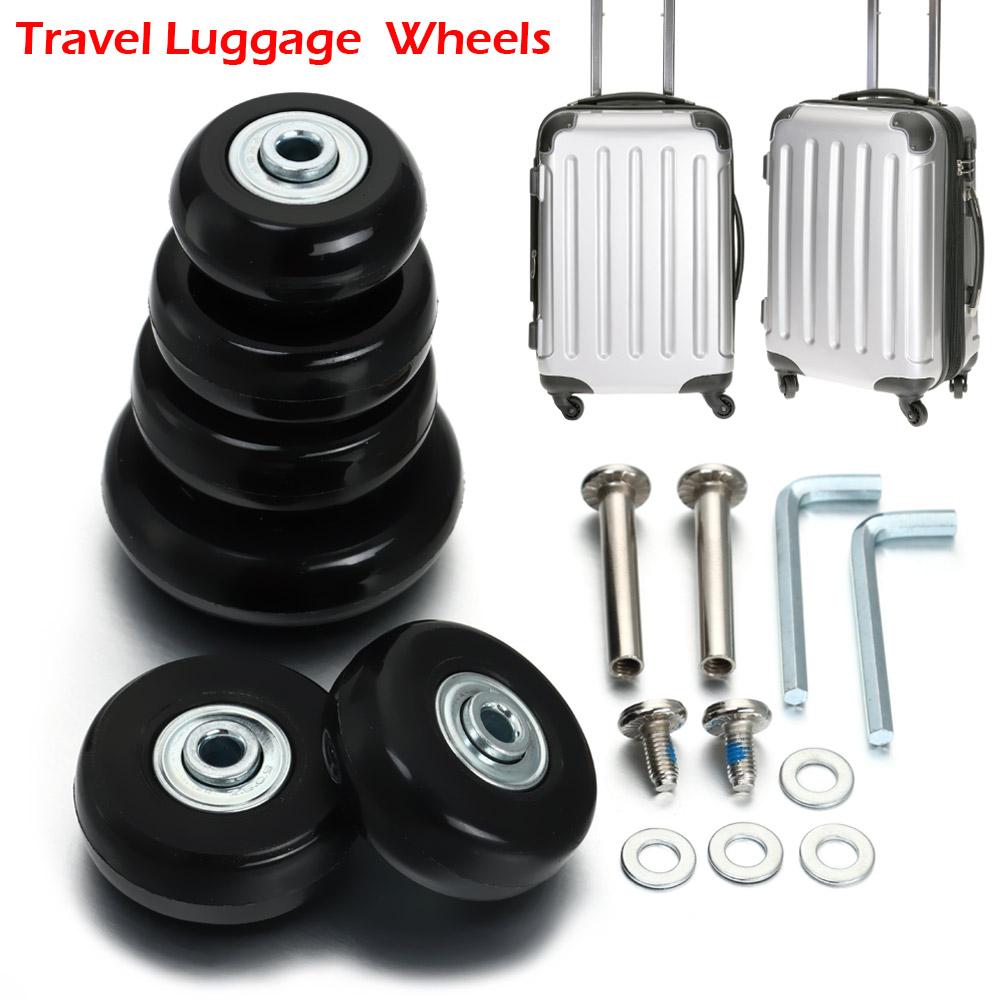 2/4 adet 57-59MM sürgülü yedek - Silent Replacement Luggage Wheels incelemesi ve fiyatı
