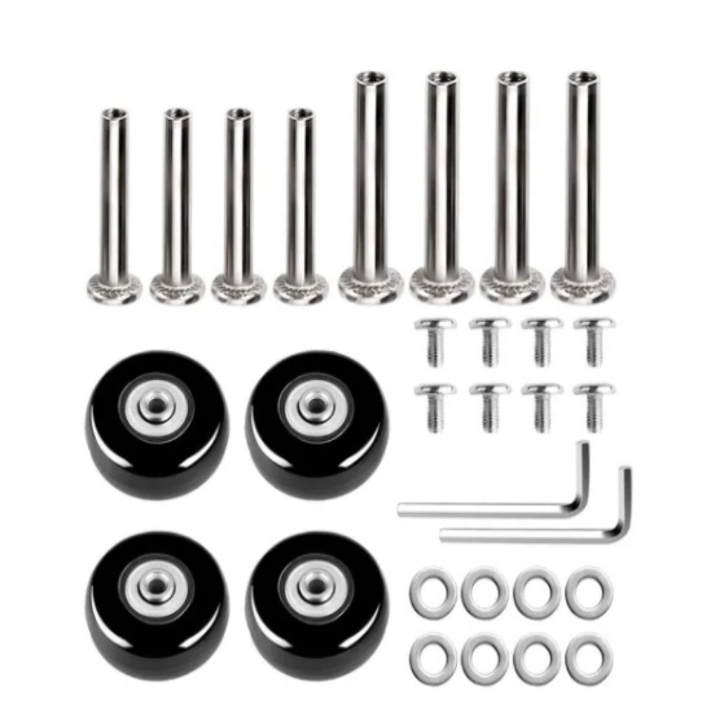 2/4 adet 57-59MM sürgülü yedek - Silent Replacement Luggage Wheels incelemesi ve fiyatı