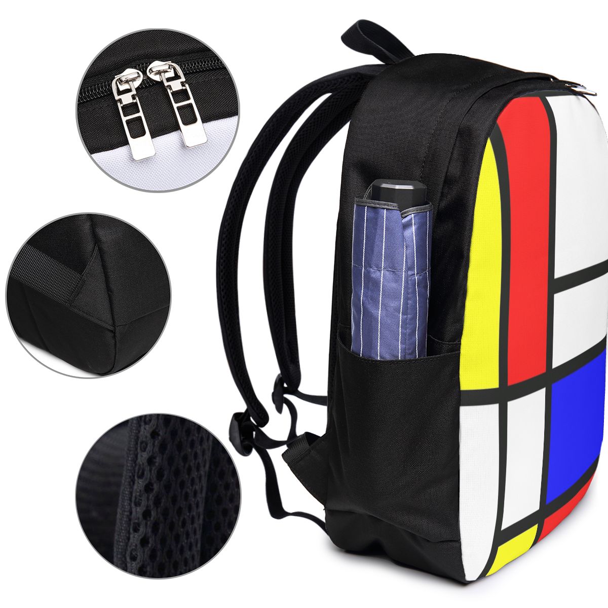 Piet Mondrian Kompozisyon Sırt - Travel Bags incelemesi ve fiyatı