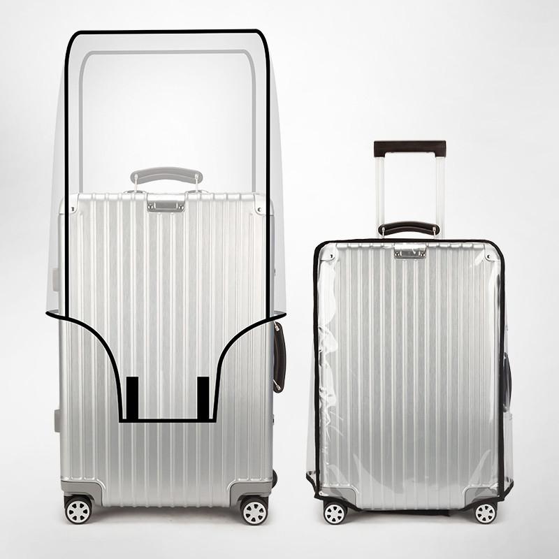 2027 Seyahat Şeffaf Bagaj Kapa - Luggage Protective Cover Transparent incelemesi ve fiyatı