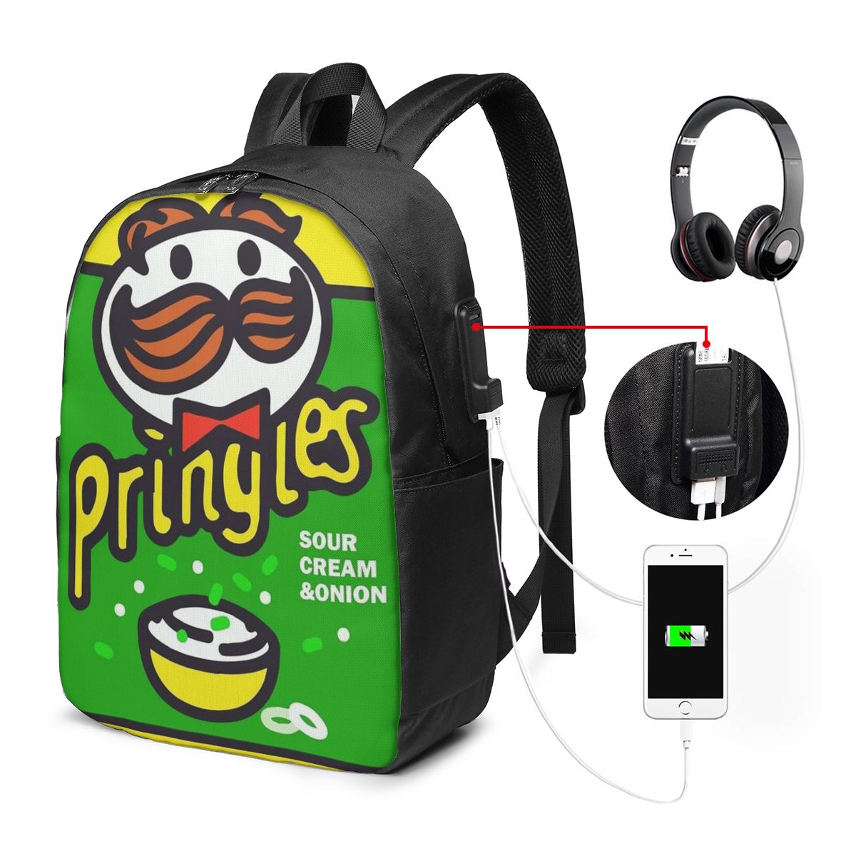Patates Cipsleri Pringles Bask - Backpacks incelemesi ve fiyatı