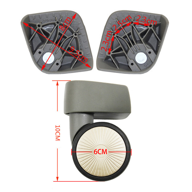 Samsonite JY103 JY105 JY106 Ba - Silent Replacement Luggage Wheels incelemesi ve fiyatı