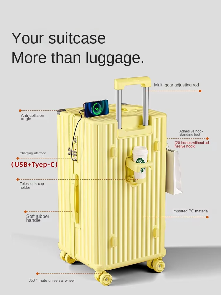 30/32 inç Büyük Kapasiteli Val - Spinner Wheel Rolling Suitcase 20 Inch incelemesi ve fiyatı