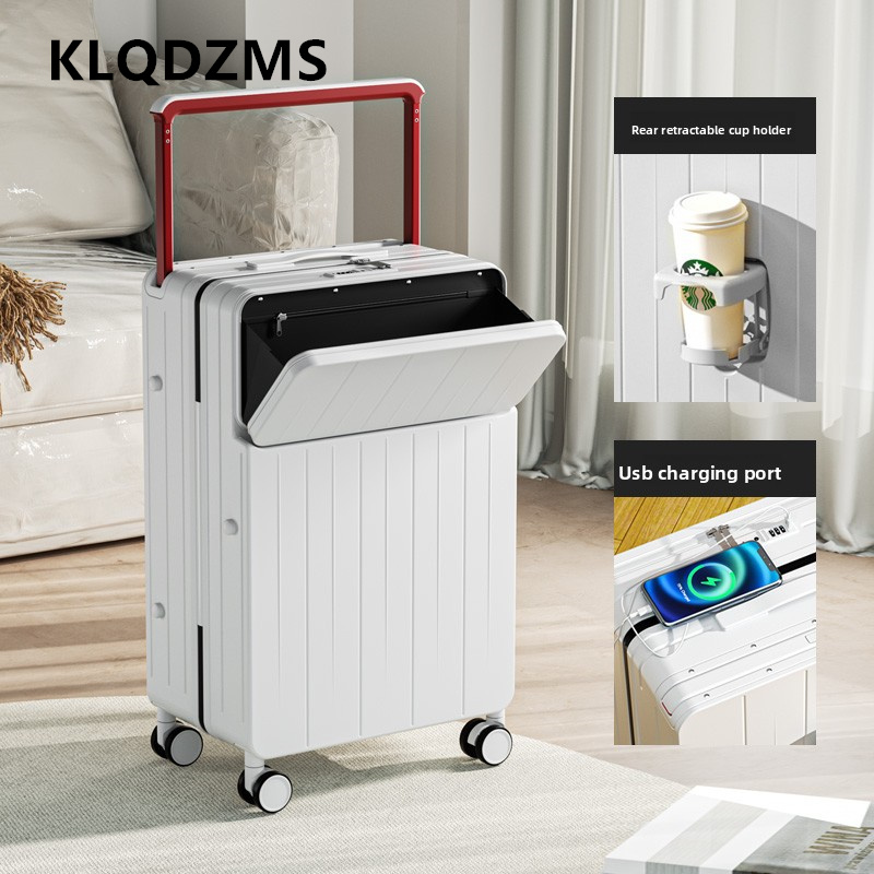 KLQDZMS Çok Fonksiyonlu Bavul  - Front Opening Laptop Luggage 24 Inch incelemesi ve fiyatı