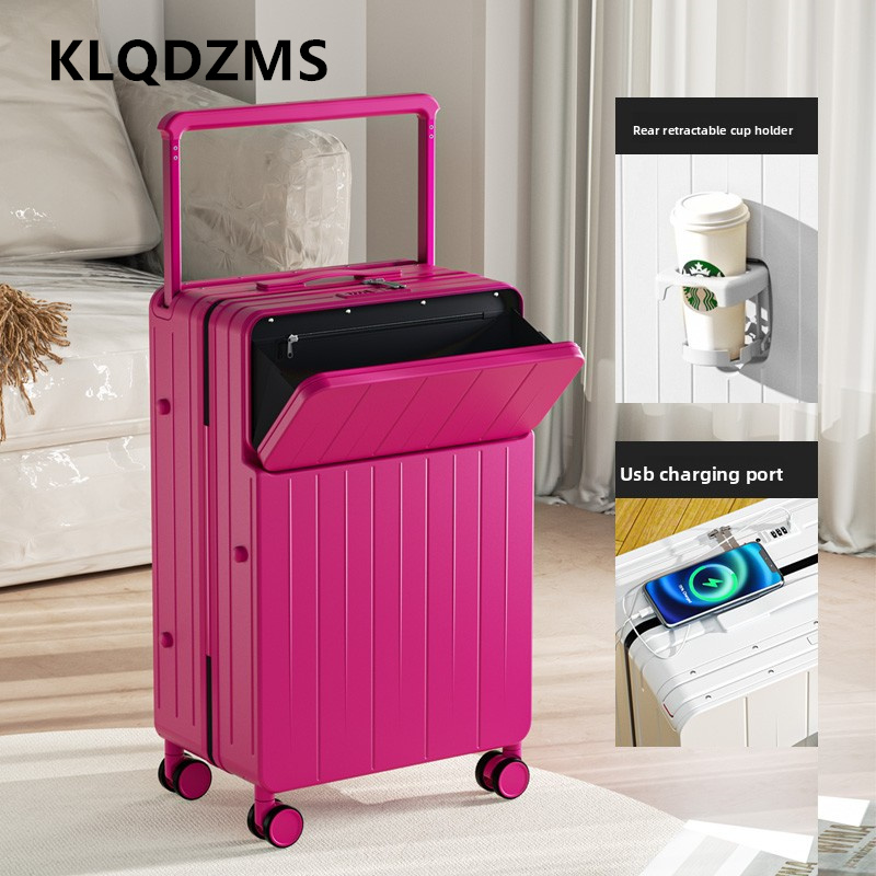 KLQDZMS Çok Fonksiyonlu Bavul  - Front Opening Laptop Luggage 24 Inch incelemesi ve fiyatı