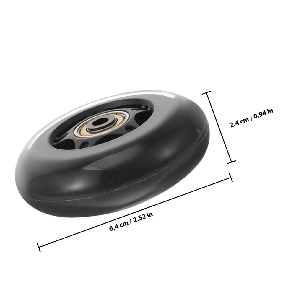 4 adet şeffaf yedek tekerlekle - Silent Replacement Luggage Wheels incelemesi ve fiyatı