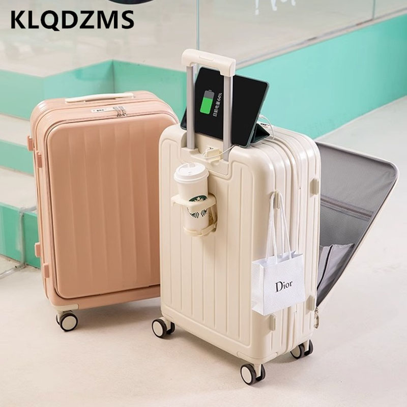 KLQDZMS Çok Fonksiyonlu Bavul  - Front Opening Laptop Luggage 24 Inch incelemesi ve fiyatı