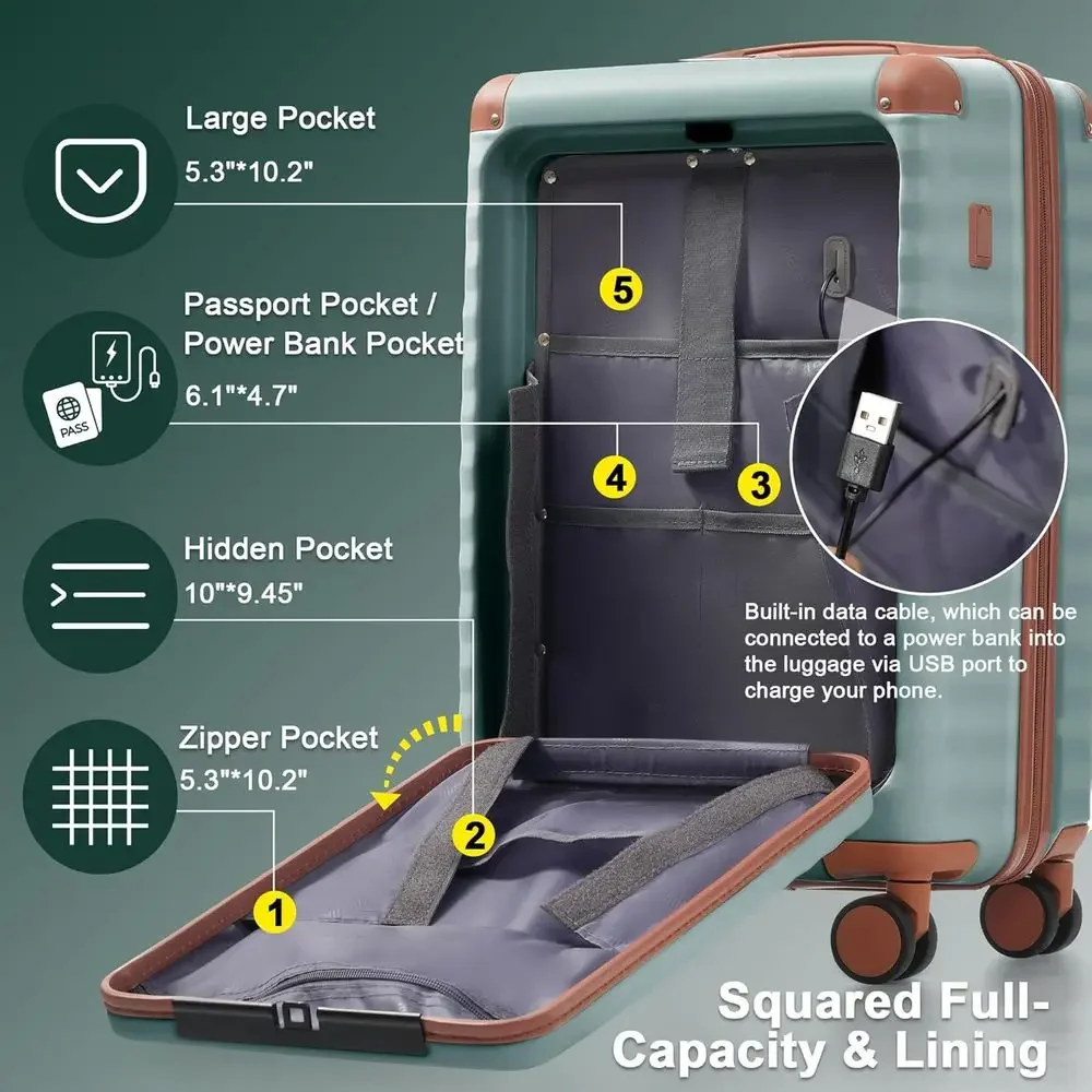 5 Parçalı Genişletilebilir Ser - Expandable Hard Shell Luggage Set incelemesi ve fiyatı