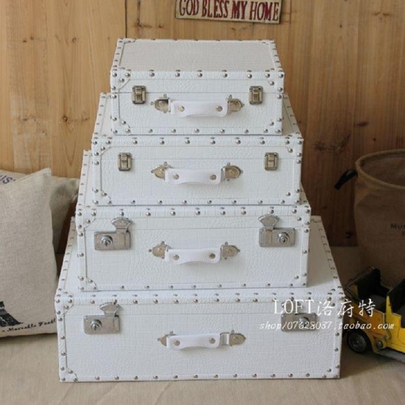 Timsah Derisi Desenli Seyahat  - Retro Vintage Trunk Suitcase incelemesi ve fiyatı