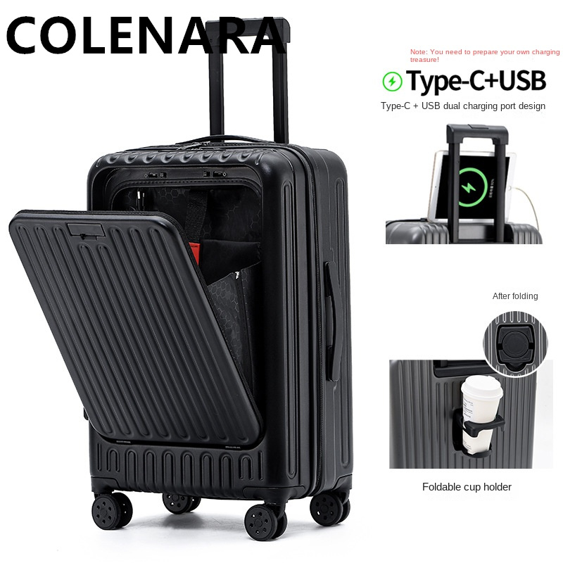 COLENARA 20-24-26 İnç Çok Fonk - Front Opening Laptop Luggage 24 Inch incelemesi ve fiyatı