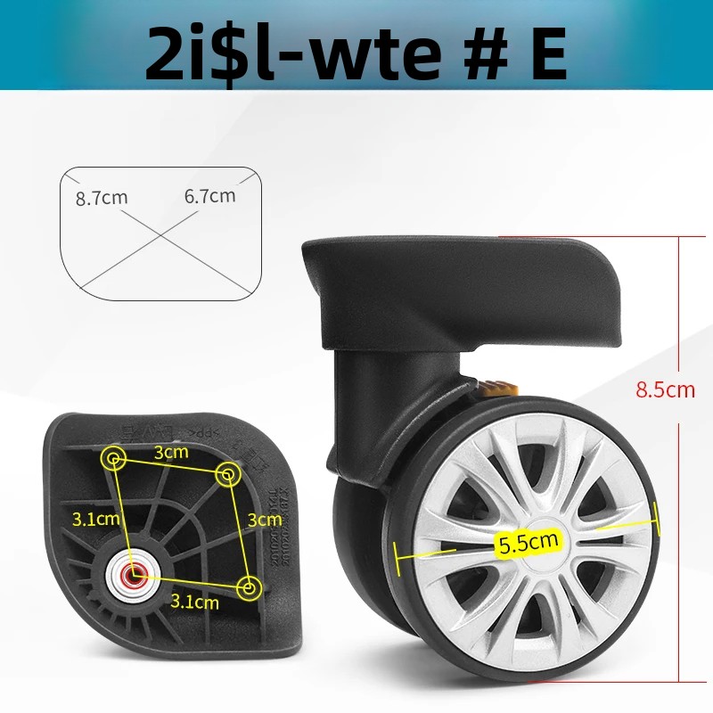 Red Eagle L-W valiz evrensel t - Silent Replacement Luggage Wheels incelemesi ve fiyatı